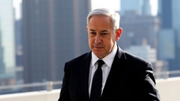 Netanyahu arrives in New York for diplomatic talks.