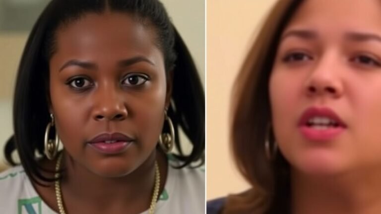 [Jasmine Crockett]'s face, showing a change in expression.