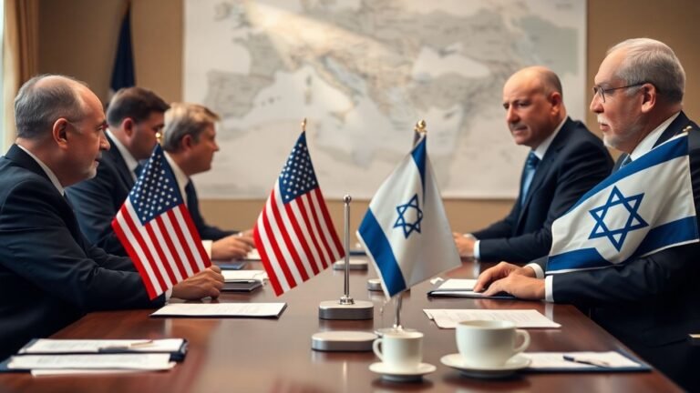 US and Israeli officials meeting for Gaza peace talks