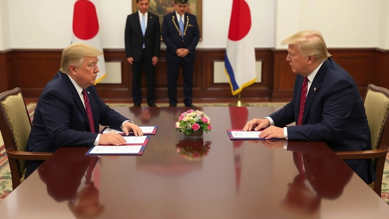 Trump and Lee Jae Myung in a summit meeting.