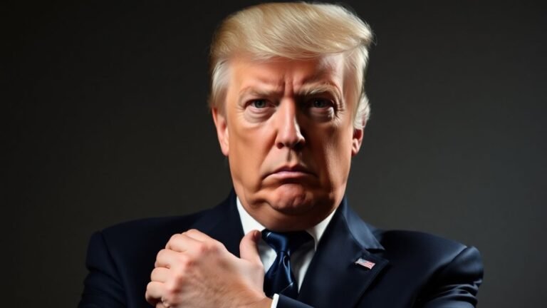 [Donald Trump] looks disappointed with election results.