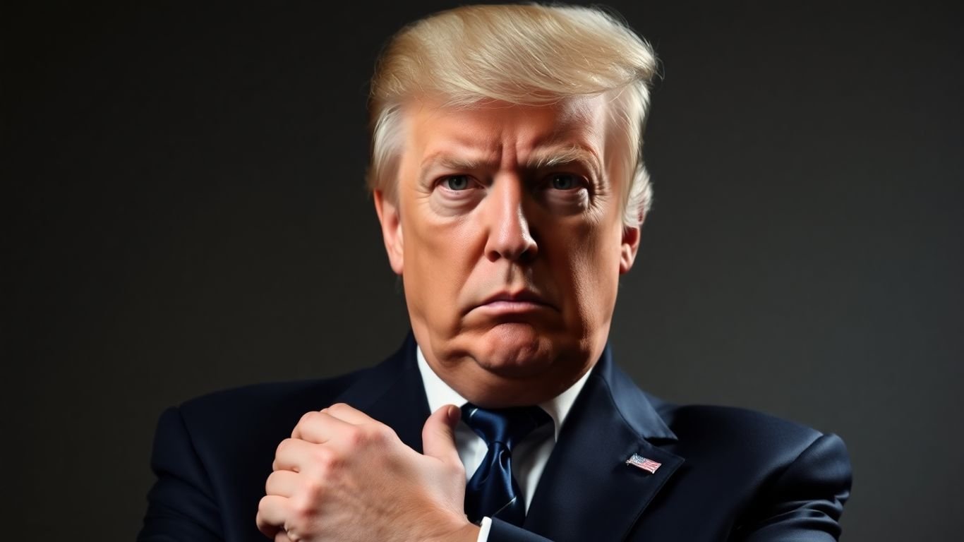 [Donald Trump] looks disappointed with election results.