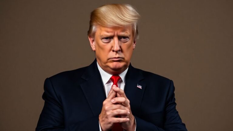 [Donald Trump] looks disappointed with election results.