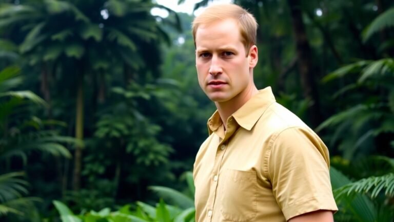 Prince William at COP30 climate summit in Brazil.