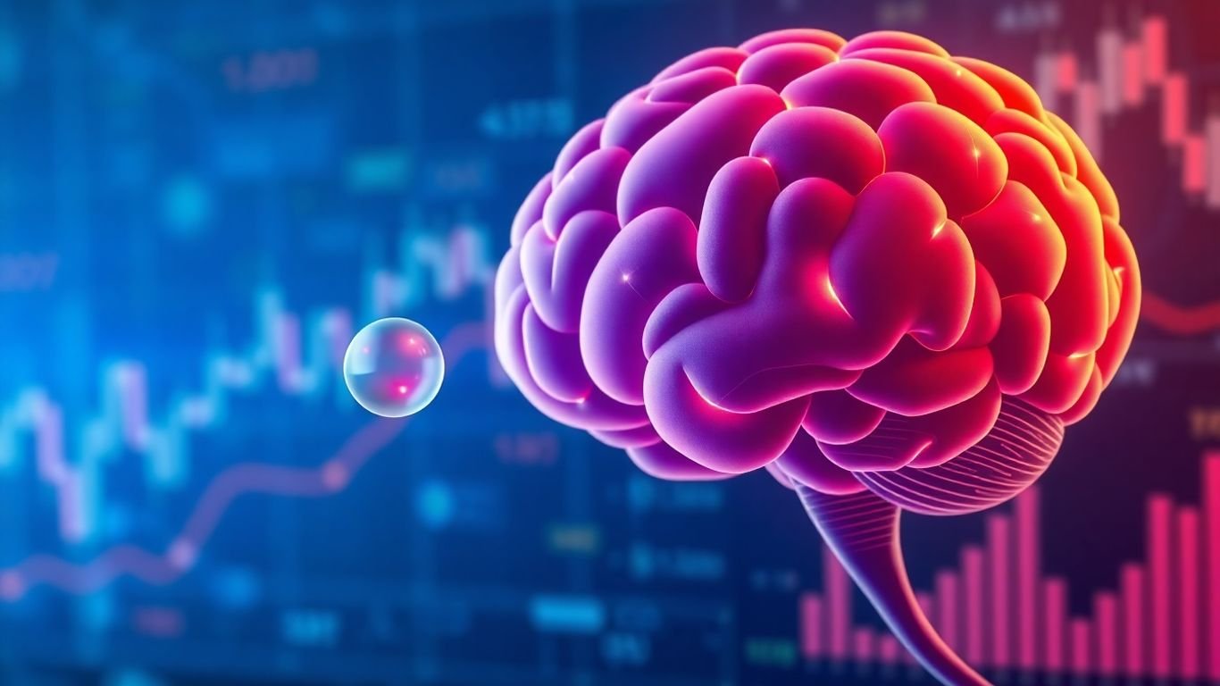 AI bubble watch with financial market elements