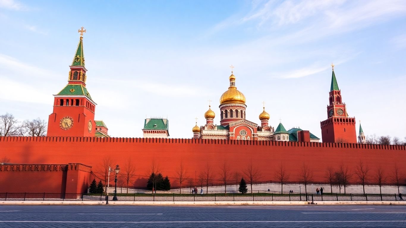 Kremlin building in Moscow, Russia