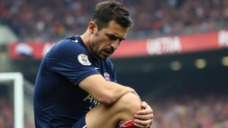 Romeo Lavia injured on the pitch