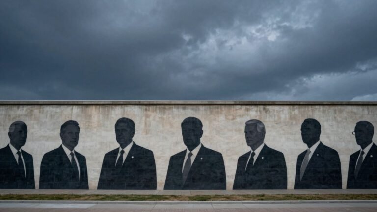 Trump's 'Wall of Shame' targets Obama, Clinton, and Biden.