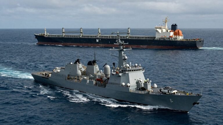 US Navy ship interdicts sanctioned vessel near Venezuela.