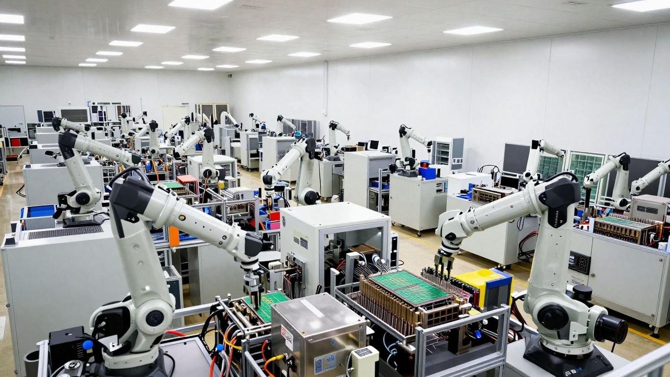 Micron memory chip factory in Singapore