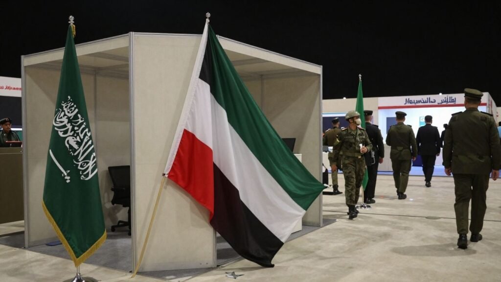 UAE flag removed from Saudi defence expo.
