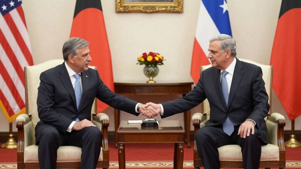 Senator JD Vance meets with Pakistani Prime Minister.