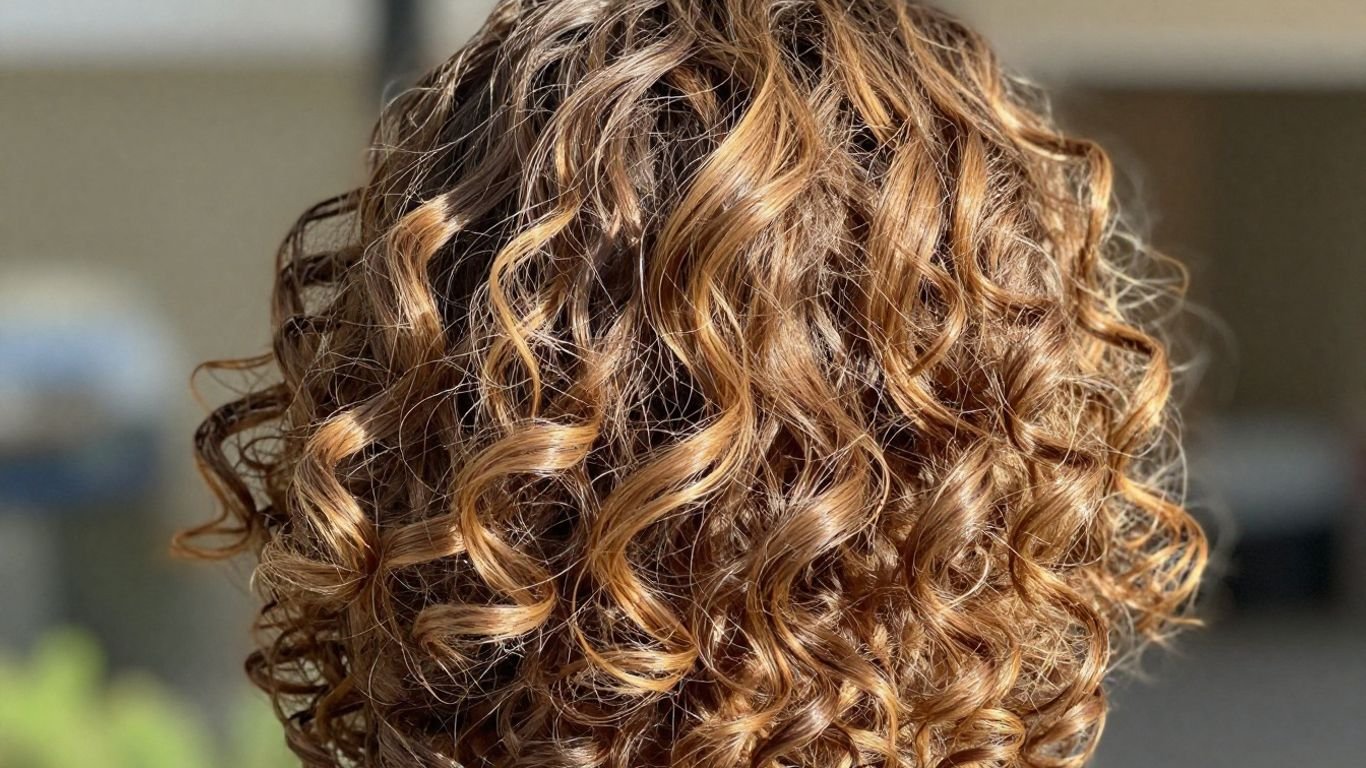 Person with diverse hair textures and curl patterns.