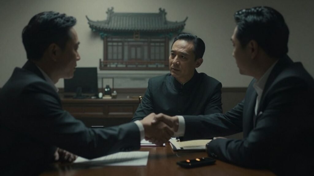 Don Jr. in a shadowy meeting about Chinese investment.