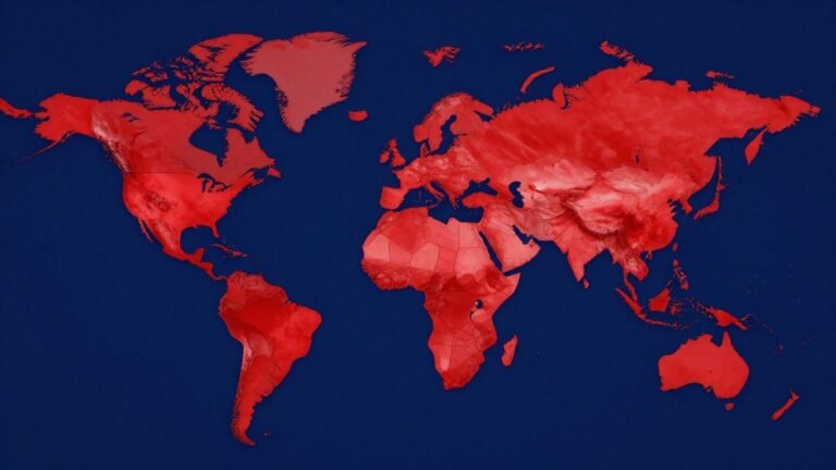 World map showing countries with 100% GDP to debt ratio highlighted.