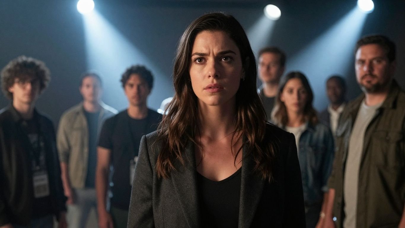 Actress alleges anti-white bias in Hollywood casting.