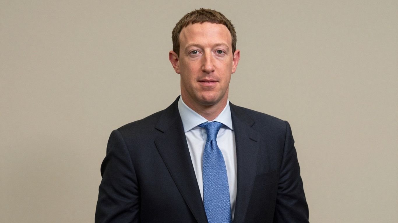 [Mark Zuckerberg] looking optimistic about company future.