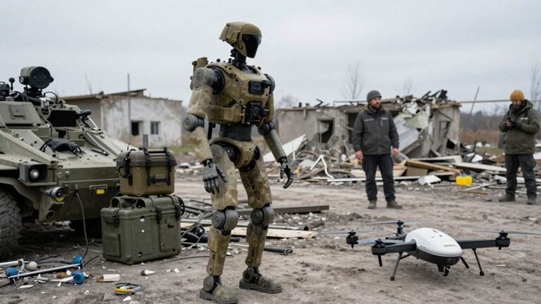 Ukraine Launches Grant Competition to Develop Humanoid Robots for Its Armed Forces