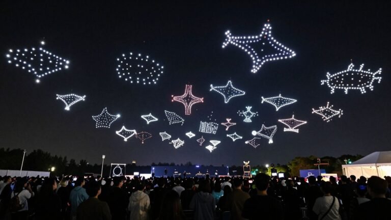 How Drone Light Shows Work: Technology, Programming, Safety, and Costs