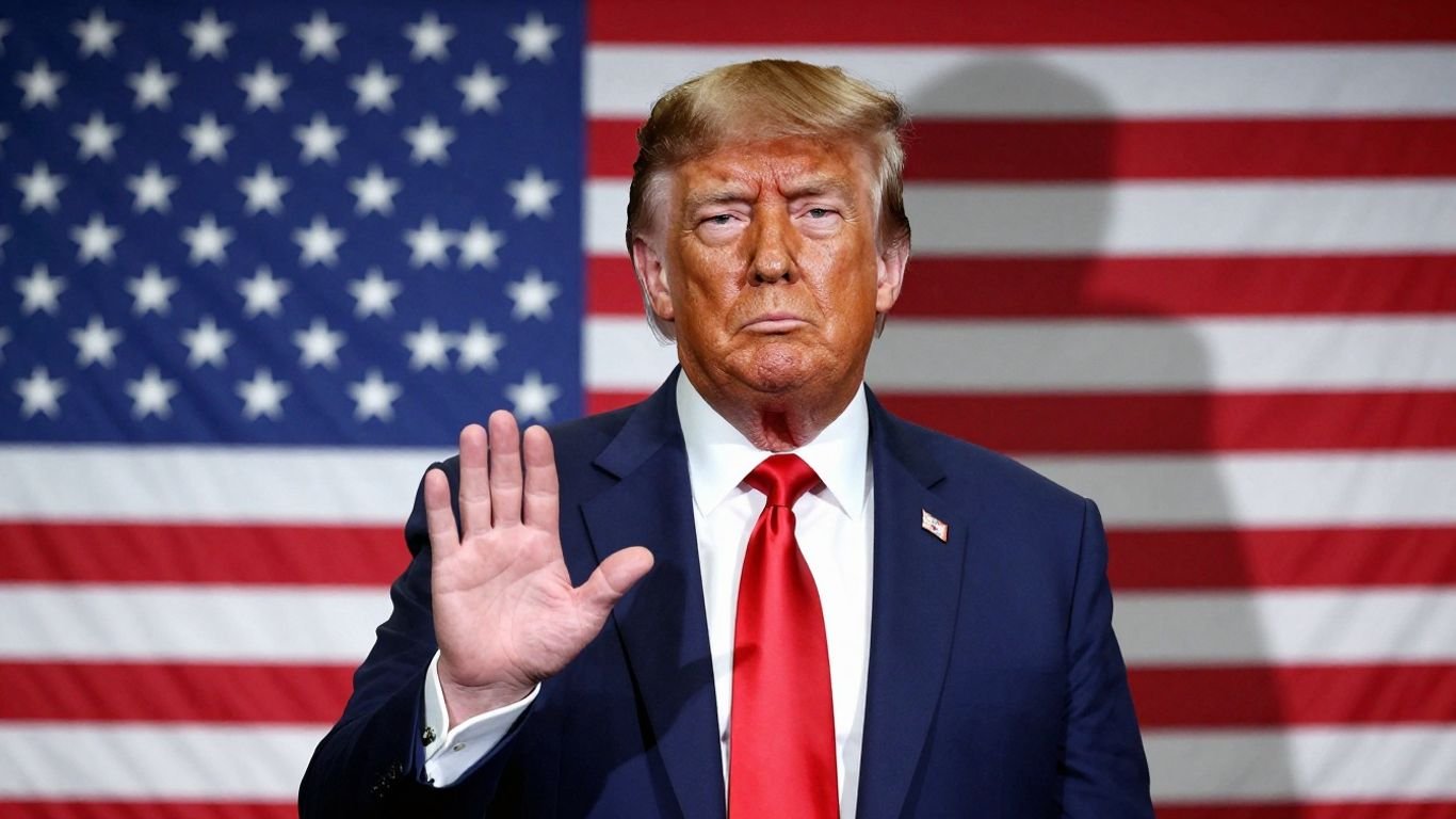 Trump gestures to block Iran's influence.