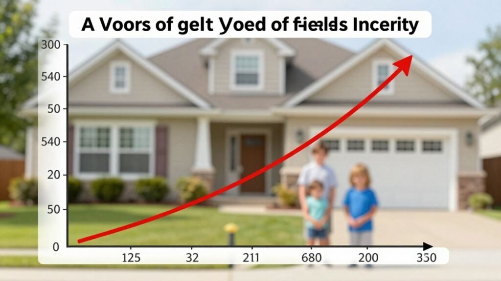 Falling interest rates impacting household finances.