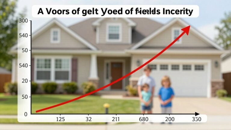 Falling interest rates impacting household finances.